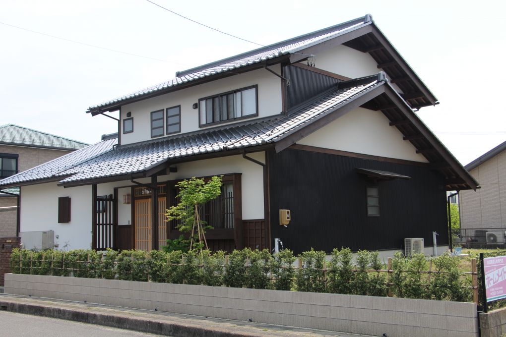 古民家風住宅、愛知県岩倉市K邸新築工事完成 画像