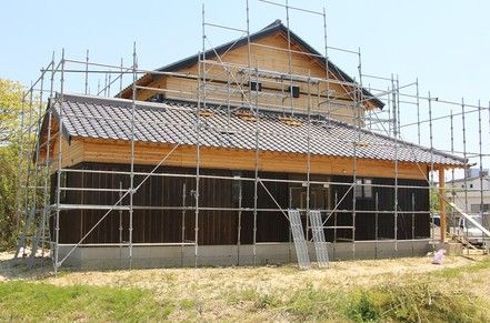 武豊の古民家移築再生住宅進行中 画像
