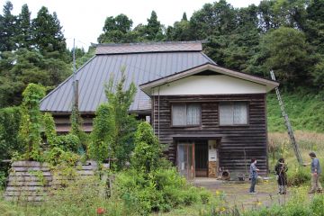 解体前の新潟、浦川原の家