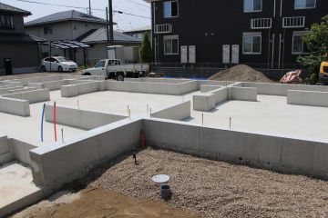 基礎工事完成状況