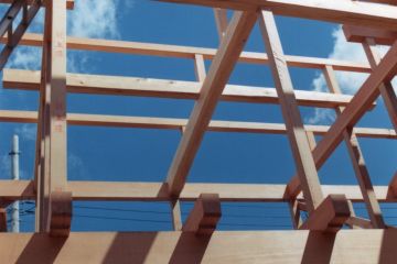 ピーラー材の柾目はきれいです。