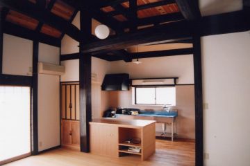 鳥居型の大梁