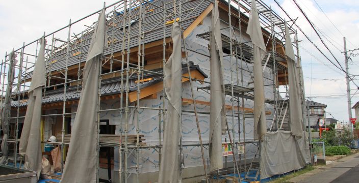 江南市・新潟の古民家移築住宅土壁工事 アイキャッチ画像