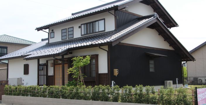 古民家風住宅、愛知県岩倉市K邸新築工事完成 アイキャッチ画像
