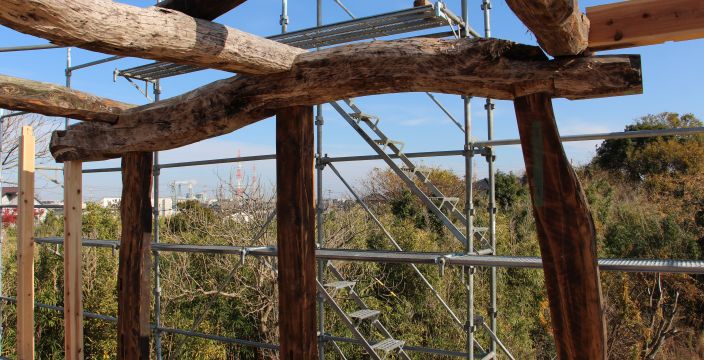 武豊・古民家移築再生住宅上棟 アイキャッチ画像